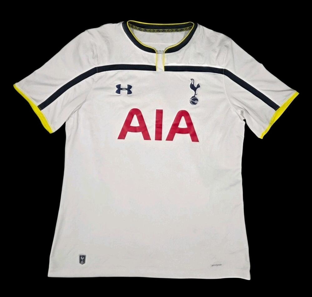 Tottenham Hotspur Soccer Home Jersey White AIA Futbol Under Armour 2XL Fitted